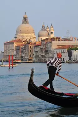 Gondoliere in Venedig